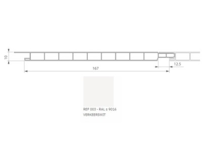 PVC planchetten Deceuninck