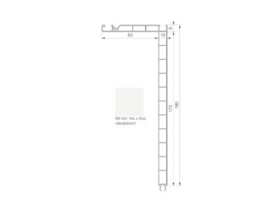 PVC Raamuitbekledings-profielen