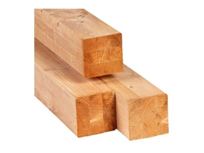 Vierkante tuinpalen red wood
